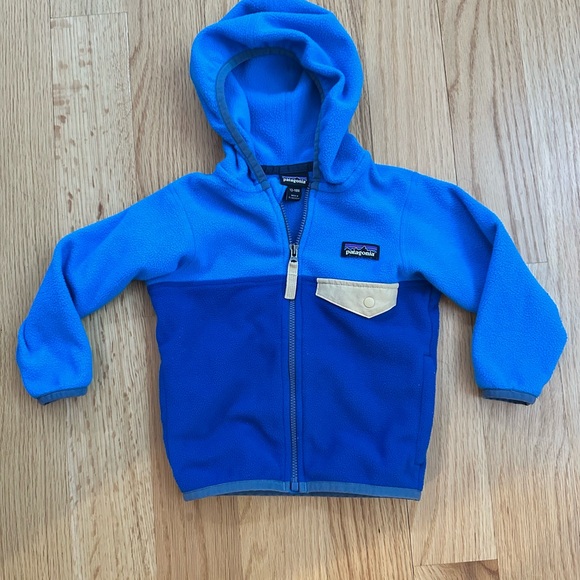 Patagonia Kids Baby Micro D Snap-T Fleece Jacket 12-18 month - Picture 1 of 3